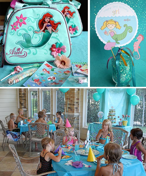 birthday party ideas. mermaid party ideas featured