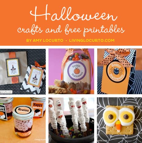 Halloween Craft Ideas  Grade on Halloween Crafts   Free Party Printables By Amy Locurto At