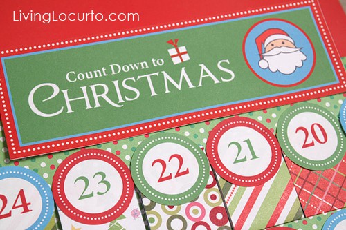 Free Party Printable Christmas Advent Calendars