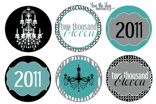 New Year's Eve Free Printables