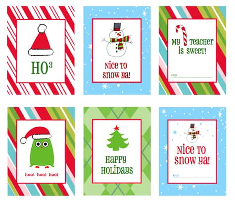Free Postcards on 12 Free Printable Christmas Gift Tags   Living Locurto   Free Party