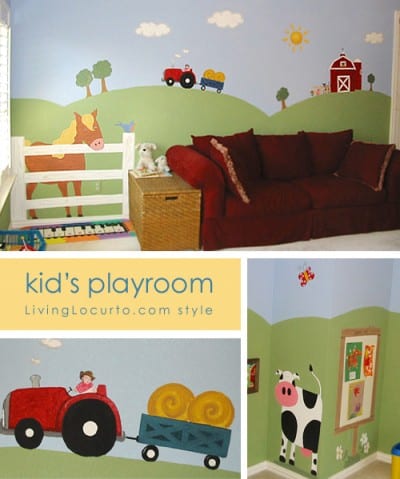 My Kids Playroom via LivingLocurto.com My Kids Playroom via LivingLocurto.com