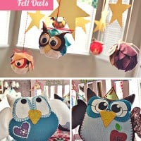 Owl Birthday Party - Felt Crafts Owl Birthday Party - Felt Crafts