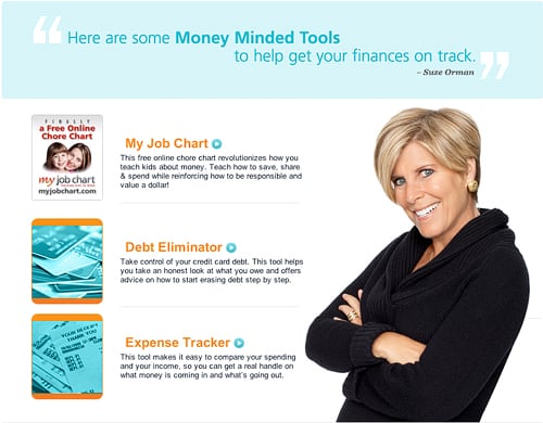SUZE ORMAN for MY JOB CHART SUZE ORMAN for MY JOB CHART