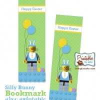 Free Lego Easter Bookmark Free Lego Easter Bookmark by LivingLocurto.com