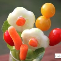 Veggie Flower Bouquet Treat by Living Locurto Veggie Flower Bouquet Treat by Living Locurto