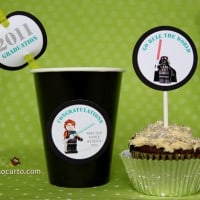 Star Wars Free Printable Graduation Party Tags