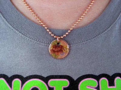 DIY Penny Charm Necklace DIY Penny Charm Necklace
