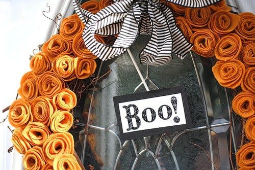 Halloween Wreath Craft Halloween Wreath Fabric Craft