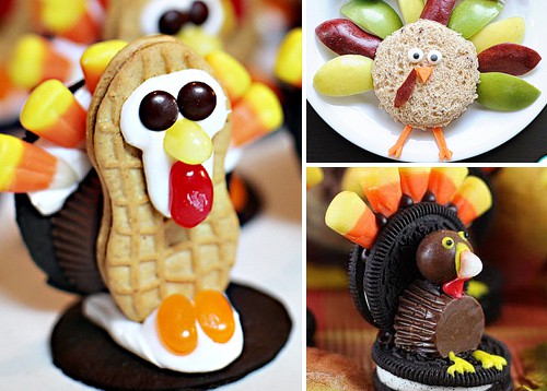 Thanksgiving Food Ideas - Turkey Treats