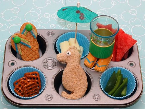 Beach lunch with Nutter Butter Flip Flops by cookie cutter lunch Beach lunch with Nutter Butter Flip Flops