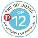 Top 12 DIY Bloggers on Pinterest Top 12 DIY Bloggers on Pinterest