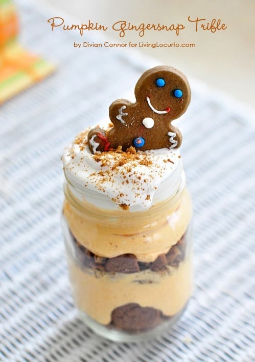 Pumpkin Gingersnap Trifle Recipe | LivingLocurto.com Pumpkin Gingersnap Trifle Recipe | LivingLocurto.com
