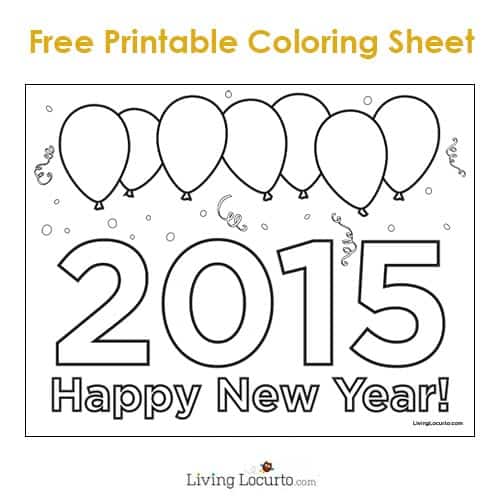 new years coloring pages preschool printables - photo #38