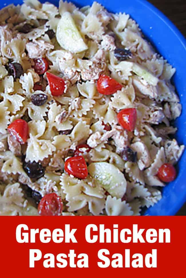 19 Easy Summer Dinners 20 Greek Chicken Pasta Salad