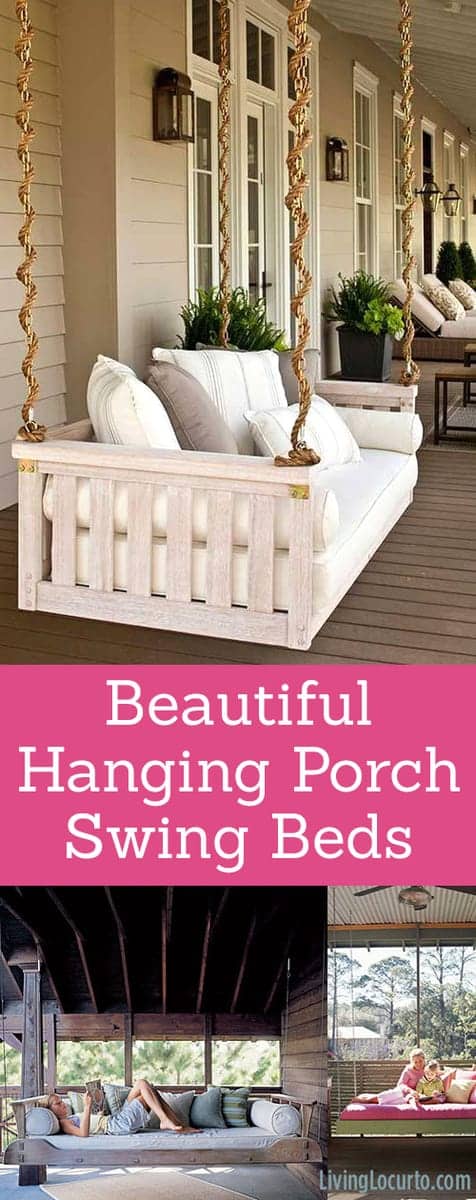 Beautiful Hanging Porch Beds Home Inspiration