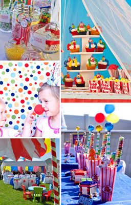 Circus Birthday Party Printables and Ideas