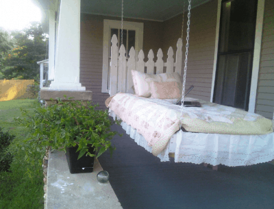 8 Beautiful Hanging Porch Beds