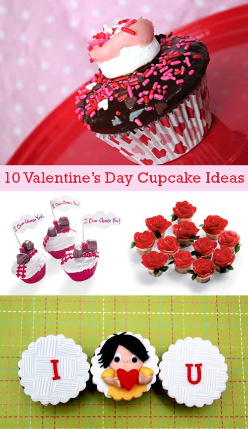 10 Sweet Valentine’s Day Cupcake Ideas