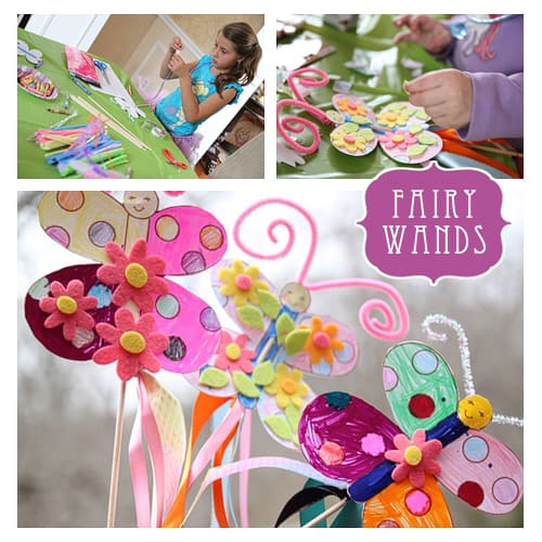 Fairy Birthday Party Ideas! Cute Party Printables & Wand Craft by LivingLocurto.com
