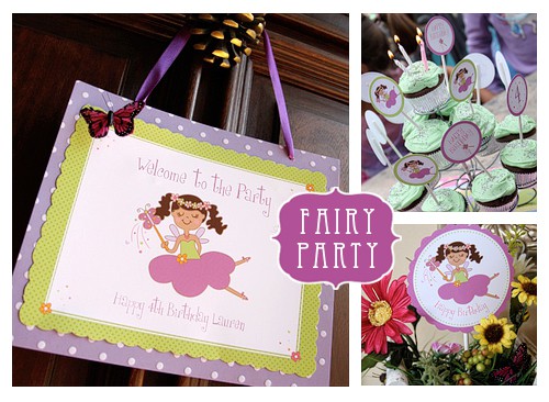 Fairy Birthday Party Ideas