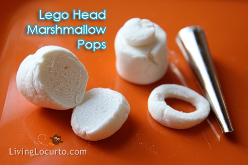How to make Easy Lego Marshmallow Pops - Lego Birthday Party Idea Living Locurto