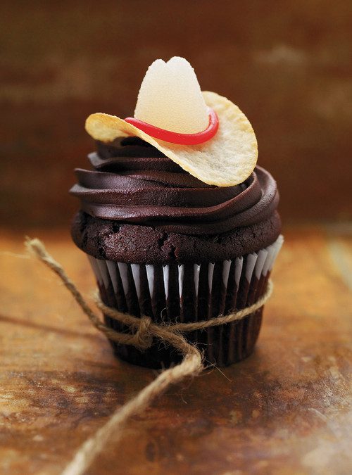 Toy Story Birthday Party Ideas - Cute Woody Cowboy hat cupcakes