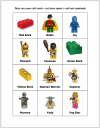 Lego Bingo | DIY Free Printable Birthday Party Game