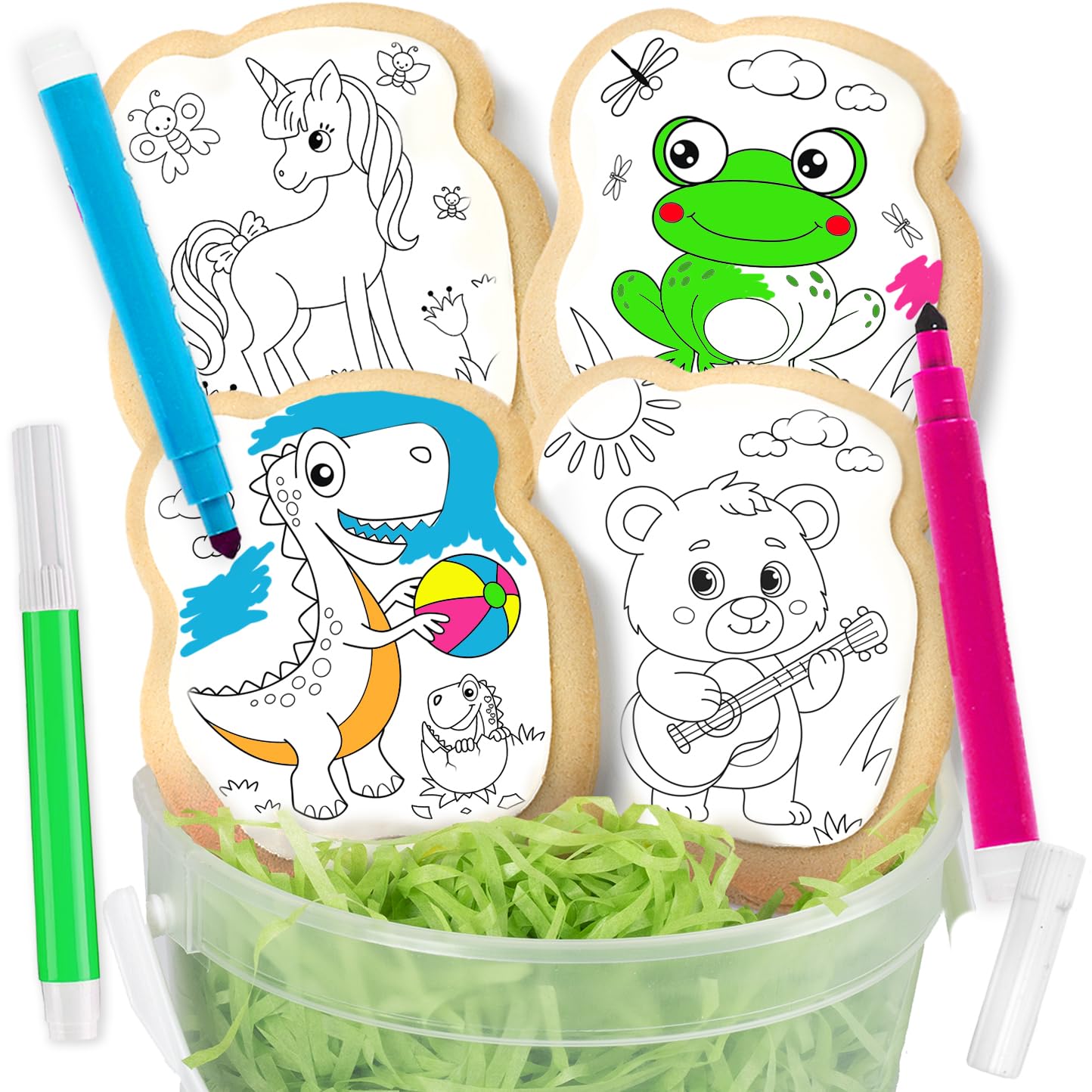 cookie coloring kit