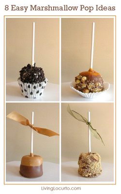 8 Easy Ways to Decorate a Marshmallow Pop