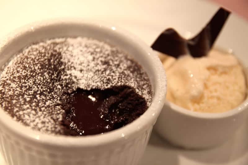 Carnival Melting Chocolate Cake