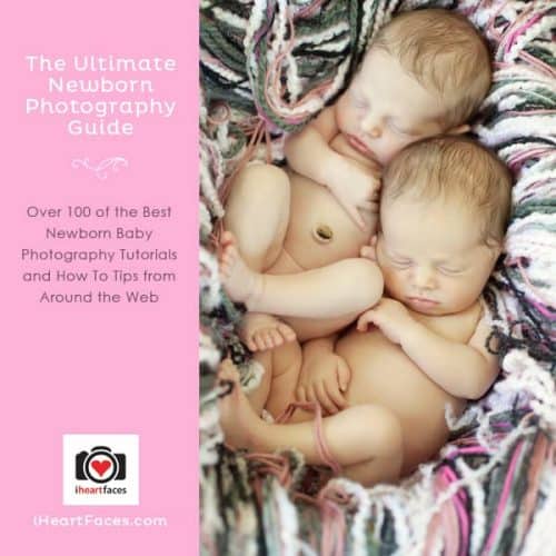 Over 100 of the best FREE Newborn Photography Tips & Tutorials around the web!