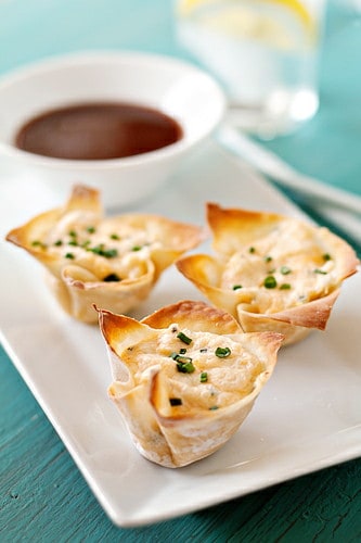 Baby Shower Crab Rangoon Appetizer & More Baby Shower Party Recipe Ideas