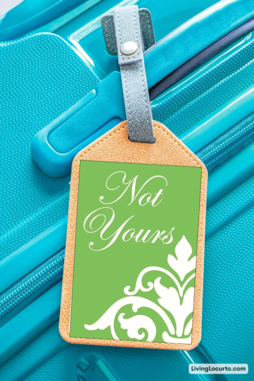 Free Printable Luggage Tags – Bright Designs to Print Today!