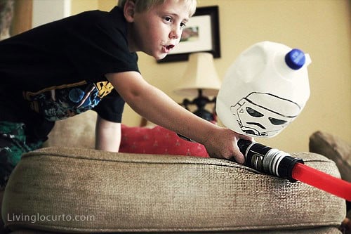 Fun Star Wars Repurposed Craft for Kids! LivingLocurto.com