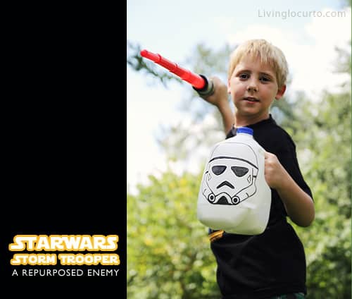 Fun Star Wars Repurposed Craft for Kids! LivingLocurto.com