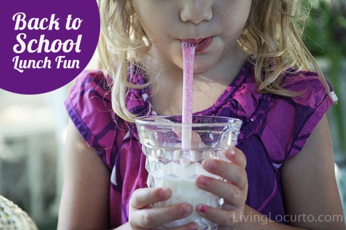 Magic Milk Straws – Back to School Treat