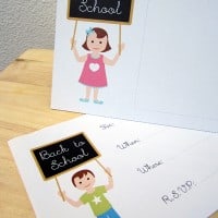 Free Printables - Back To School Party