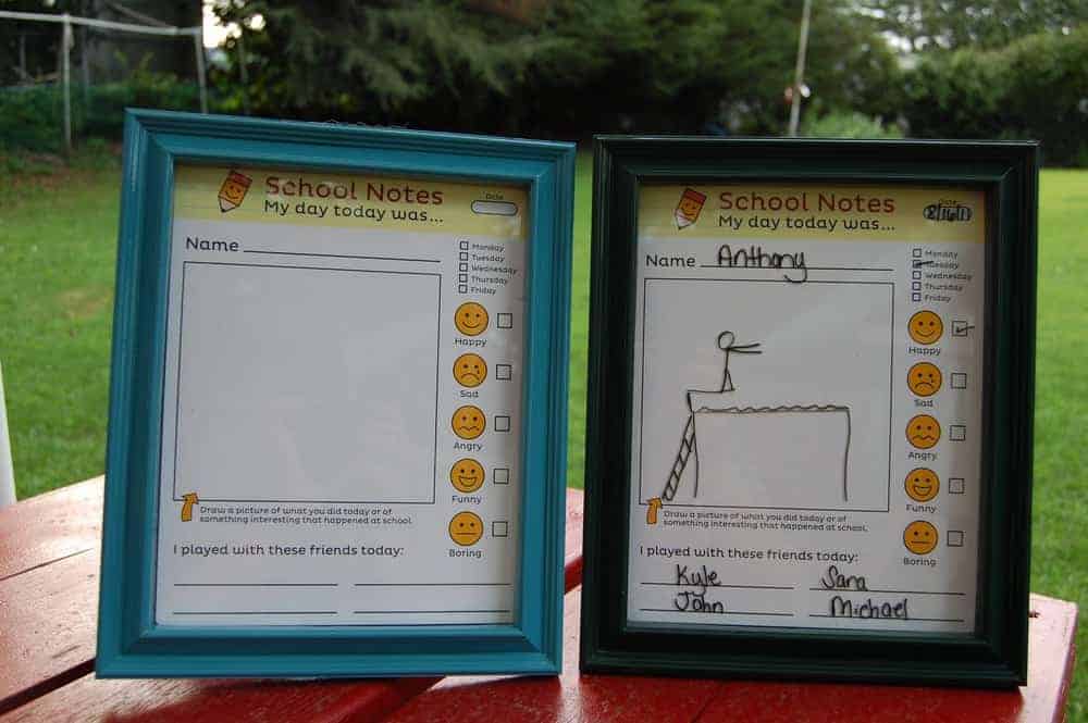School Notes - Back to School Free Printable