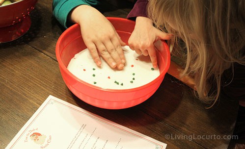 Best idea! Elf on the Shelf Magic Seeds with a Free Printable Letter from Santa. LivingLocurto.com