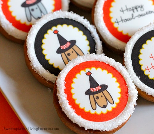How to Make Cookies with Edible Images {Halloween Party Idea}