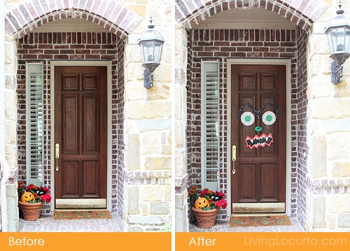 Halloween Monster Door Craft