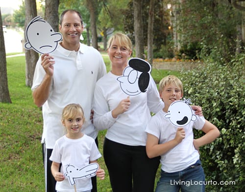 Diary of a Wimpy Kid Family Halloween Costume - LivingLocurto.com