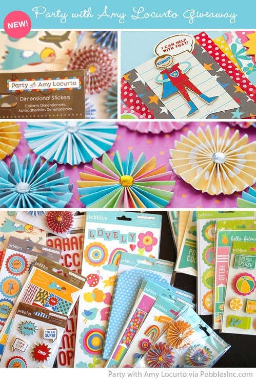 Party with Amy Locurto - Signature Product Line for Parties, Scrapbooking and Cardmaking