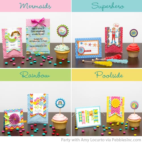 Party with Amy Locurto - Signature Product Line for Parties, Scrapbooking and Cardmaking