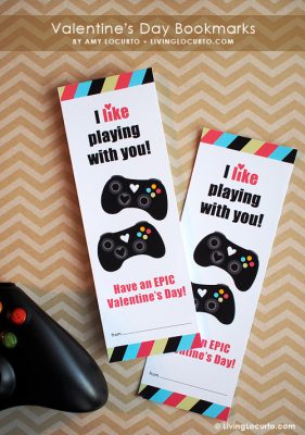 Valentines Day video Game Printables