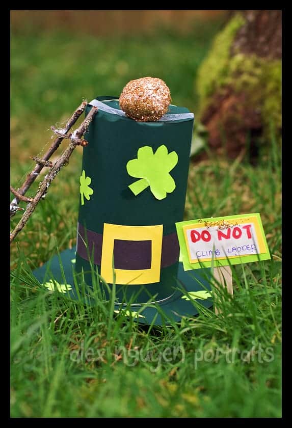 DIY Leprechaun Trap by Alex Nguyen - St. Patricks Day Craft Idea