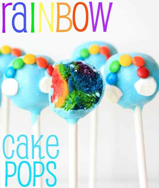 Rainbow Cake Pops by Munchkin Munchies | St. Patricks Day Fun Food Idea | Living Locurto