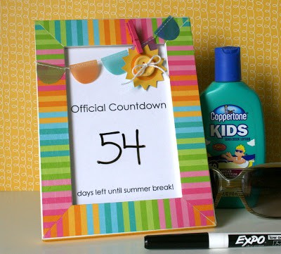 Summer Countdown Craft Idea {Party with Amy Locurto}