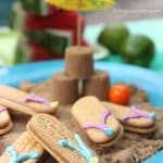 flip flop cookies easy pool party ideas and recipes